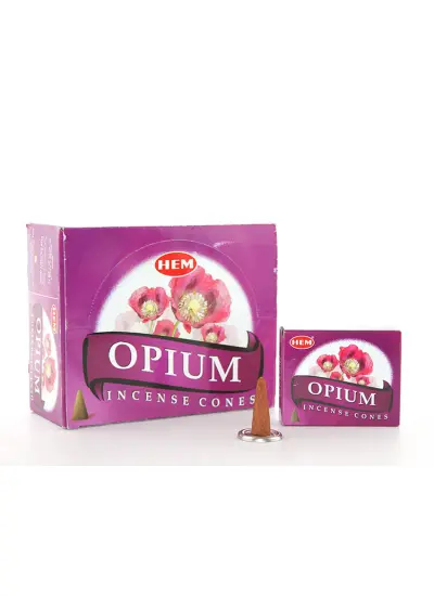 Opium Aromalı Konik Tütsü