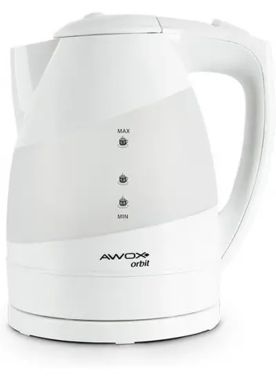 Awox Orbit Gizli Rezistanslı Kettle Beyaz