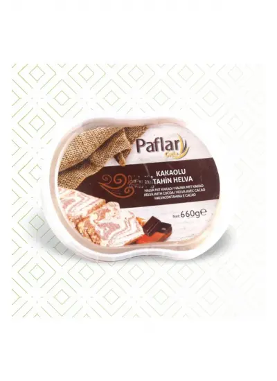 Paflar Kakaolu Tahin Helvası 660 Gr