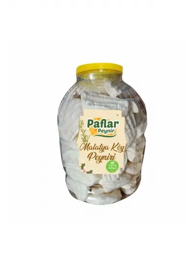 Paflar Malatya Köy Peyniri 3 Kg (bidon)