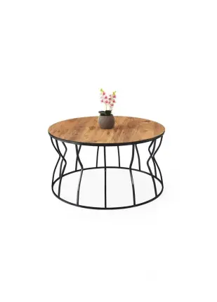 Lale Metal Orta Sehpa 80x43cm