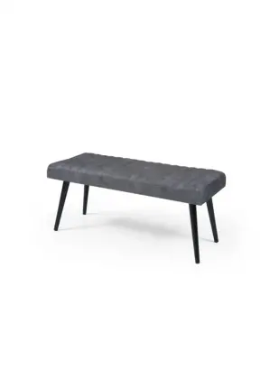 Mutfak Bank Bench Oturma Markiz 95cm Gri/antrasit Kumaş