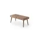 Mutfak Bank Bench Oturma Markiz 110cm Kahve Kumaş