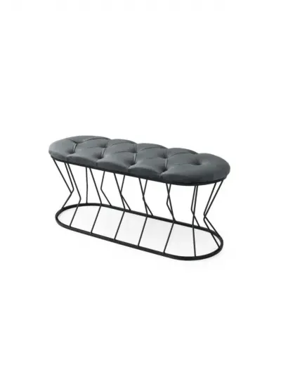 Chester Kum Saati Metal Ayak Bank Bench 90cm