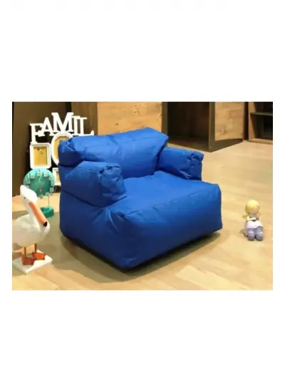 Armutland Mini Relax Armut Puf Koltuk Mavi (1-8 Yaş)