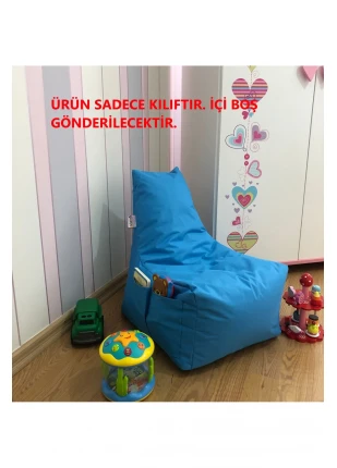 AÇELYA ÇOCUK(1-8 YAŞ) ARMUT KOLTUK KILIFI ( ÜRÜN SADECE KILIFTIR. İÇİ BOŞ GÖNDERİLECEKTİR. )