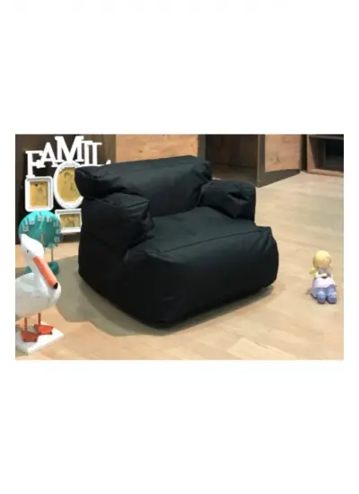 Armutland Mini Relax Armut Puf Koltuk Siyah ( 1-8 Yaş )