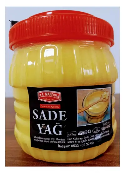 Kars Sade Yağ (ERİTME) 900 Gr.