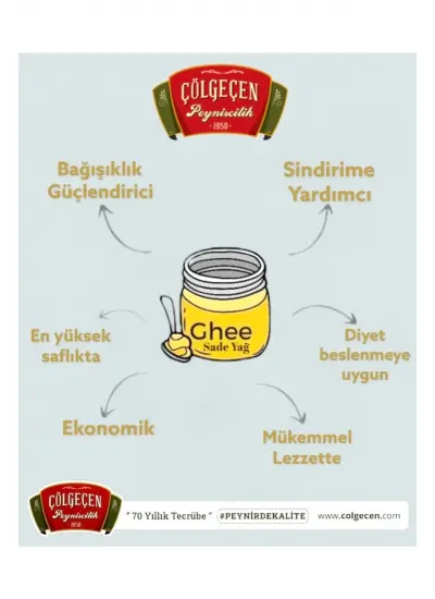 Sade Yağ (GHEE) 3,5 Kg