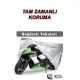 Yamaha Yzf R6 Uyumlu (Bağlantı Tokalı) 4 Mevsim Koruyan Motosiklet Brandası Gri