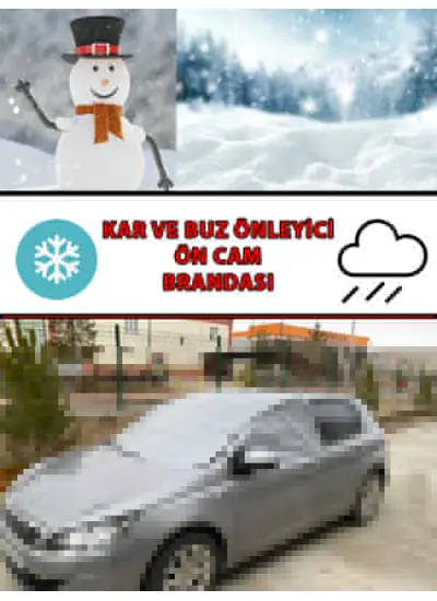 Landwind ölçülerine Uyumlu Ön Cam Kar ve Buz brandası