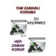 Volta Vs3 Elektrikli Uyumlu Arka Çanta Uyumlu (Bağlantı Tokalı) 4 Mevsim Koruyan Motosiklet Brandası Gri