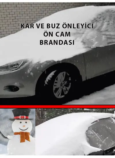 MAZDA 3 ölçülerine Uyumlu Ön Cam Kar ve Buz brandası