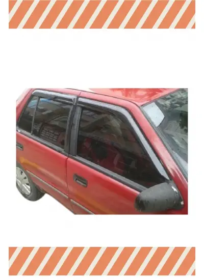 Hyundai Excel Tüm Modellerine Özel 4Lü Mügen Tip Cam Rüzgarlığı