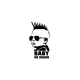 Baby on Board Punk Sticker Duvar Dekor Sticker 40 x 72 cm