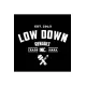 Low Down 20 Arka Cam Sticker 40 x 31 cm