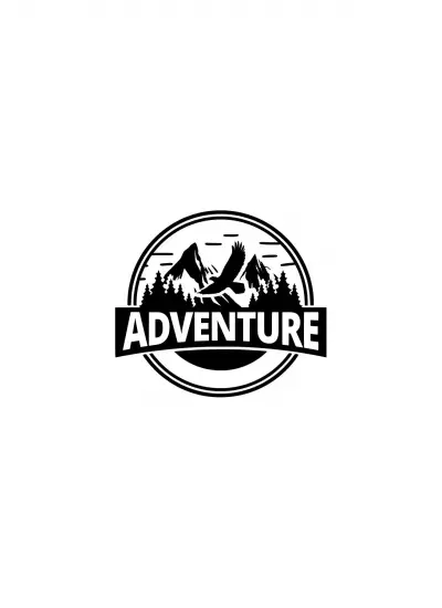 Adventure Sticker Duvar Dekor Sticker 40 x 36 cm