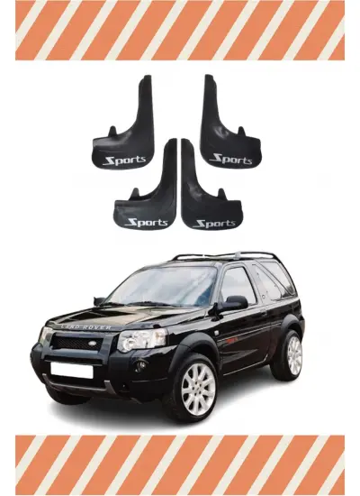 Land Rover Freelander 1 Sports Yazılı 4Lü Tozluk Çamurluk Paçalık