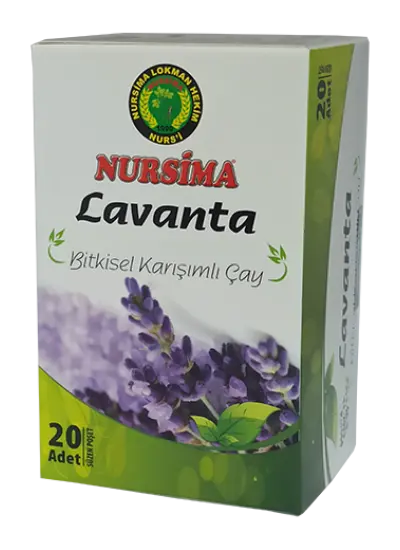 Lavanta Bitkisel Karışımlı Çay 20 'li Süzen Poşet