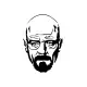 Walter White Sticker (Oto-Motor-Laptop-Duvar-Dekor) 10 x 15 cm