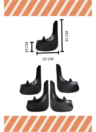 Ford Mondeo 1997-2001 4Lü Tozluk Çamurluk Paçalık