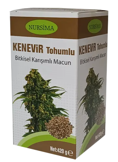 Kenevir Tohumlu Bitkisel Karışımlı Macun 420 gr