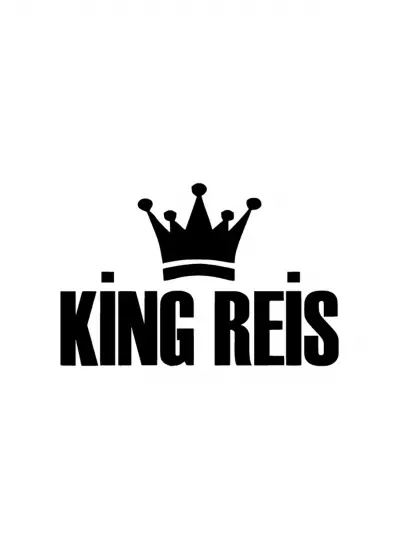 King Reis Sticker Duvar Dekor Sticker 40 x 28 cm