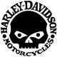 Harley Davidson (Duvar-Tekne-Vitrin-Dekor) Sticker 40 x 40 cm