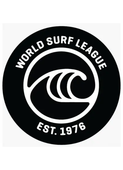 Wold Surf League (Oto-Motor-Vitrin-Dekor) Sticker 30 x 30 cm