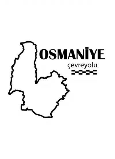 Osmaniye Çevreyolu Sticker 12 x 9 Cm