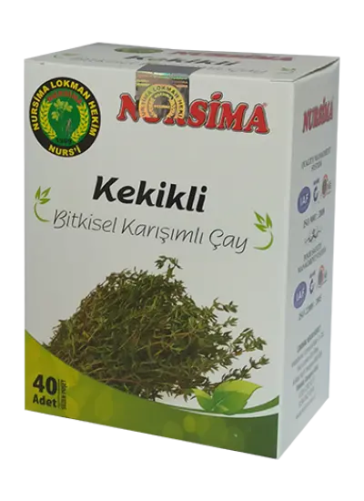 Kekikli Bitkisel Karışımlı Çay 40 'lı Süzen Poşet