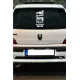 Oto Arka Cam Sticker İngilizce Model 70 40 x 20 Cm