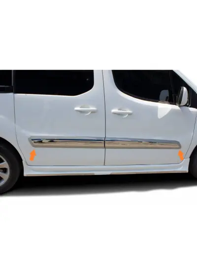 Yan Kapı Çıtası Krom 4 Parça Tepee Mini Van 2008-2018 Arası Modeller İçin