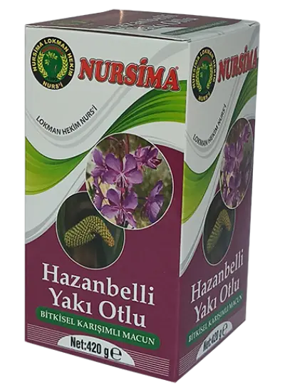 Hazanbelli Yakı Otlu Bitkisel Karışımlı Macun 420 gr