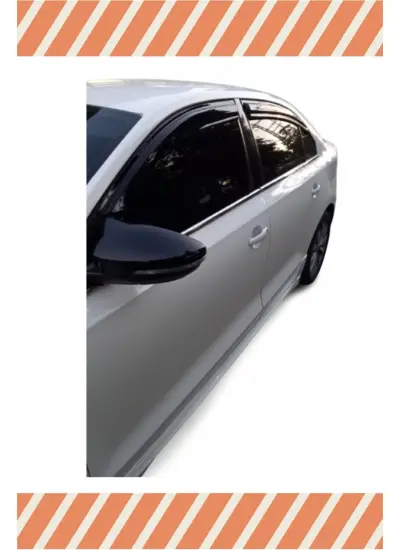 Volkswagen Jetta 2011 Ve Sonrası Modellerine Özel 4Lü Mügen Tip Cam Rüzgarlığı