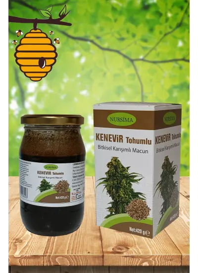 Kenevir Tohumlu Bitkisel Karışımlı Macun 420 gr