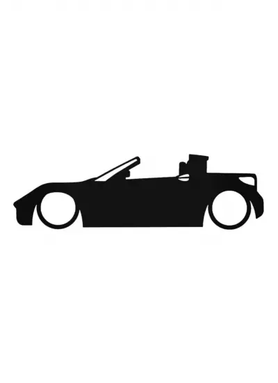 Smart Roadster Low Oto Sticker 20 Cm