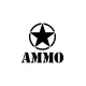 Army Yıldız Ammo Sticker (Oto-Motor-Laptop-Duvar-Dekor) 30 x 30 cm