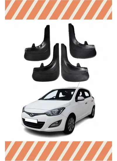 Hyundai I20 2011-2014 4Lü Tozluk Çamurluk Paçalık