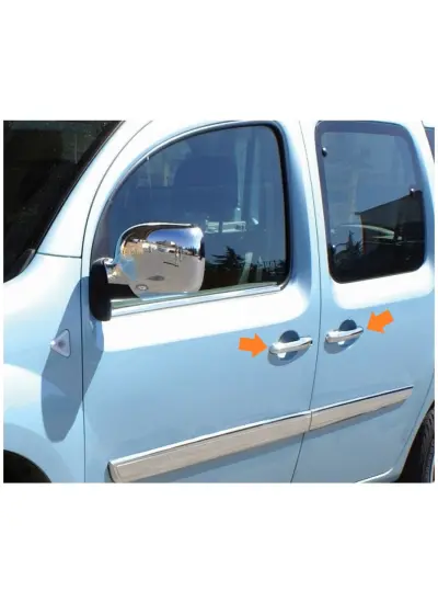 Kapı Kolu Krom 4 Kapı Kangoo-2 Mini Van LAV 2008 Ve Sonrası Modeller İçin