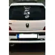 Oto Arka Cam Sticker İngilizce Model 73 40 x 20 Cm