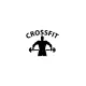 Crossfit Halter Sticker (Oto-Motor-Laptop-Duvar-Dekor) 10 x 8 cm