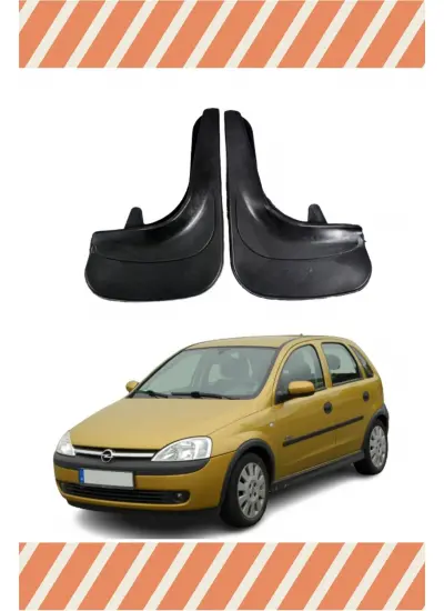 Opel Corsa C 2000-2006 4Lü Tozluk Çamurluk Paçalık