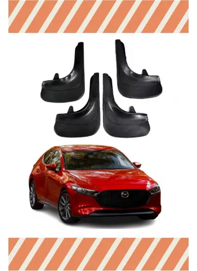 Mazda 3 4Lü Tozluk Çamurluk Paçalık