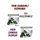 Volta Vsr Elektrikli Uyumlu Arka Çanta (Bağlantı Ve Kilit Uyumlu) 4 Mevsim Koruyan Motosiklet Brandası Gri