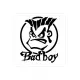 Bad Boy (Oto-Motor-Laptop-Duvar-Dekor) 10 x 9 cm