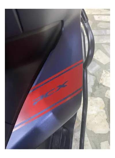 Motosiklet Sticker Pcx Kırmızı