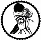 Mevlana Tasarım Sticker 50 x 50 cm