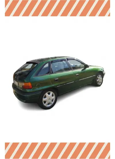 Opel Astra F Hb Sedan 1991-1997 Modellerine Özel 4Lü Mügen Tip Cam Rüzgarlığı