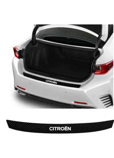 Citroen Modelleri İçin Uyumlu Grafen Karbon Oto Bagaj Koruyucu 90 x 7 cm